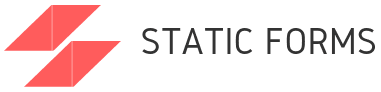 Static Forms - Secure form backend and form endpoint for contact forms